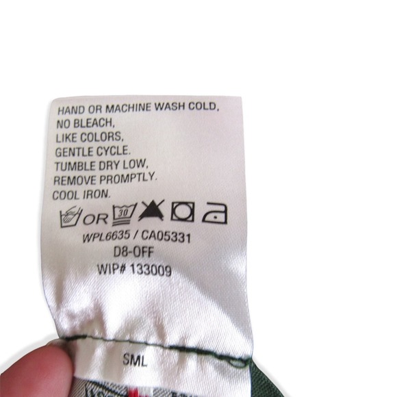 Woolrich Corduroy Strait Leg Pants Size 14 Tan Khaki Cotton Spandex Blend NWT - Picture 11 of 12